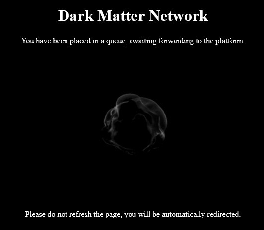 Load site DarkMatter Darknet